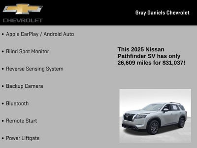 2025 Nissan Pathfinder SV 4WD