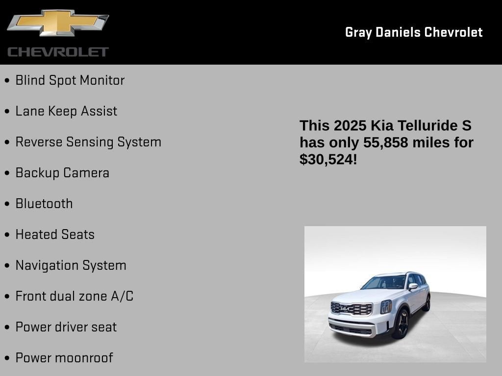 2025 Kia Telluride S
