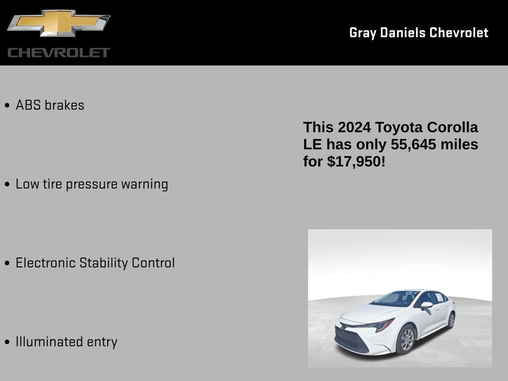 2024 Toyota Corolla LE