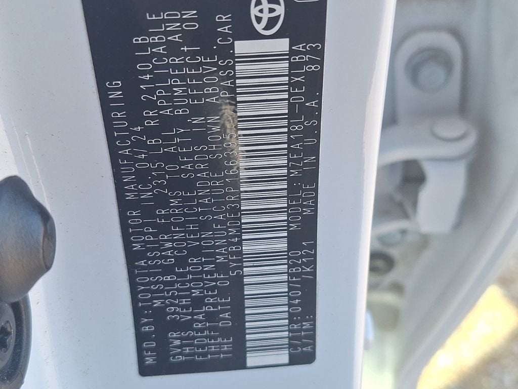 2024 Toyota Corolla LE