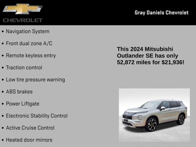 2024 Mitsubishi Outlander SE