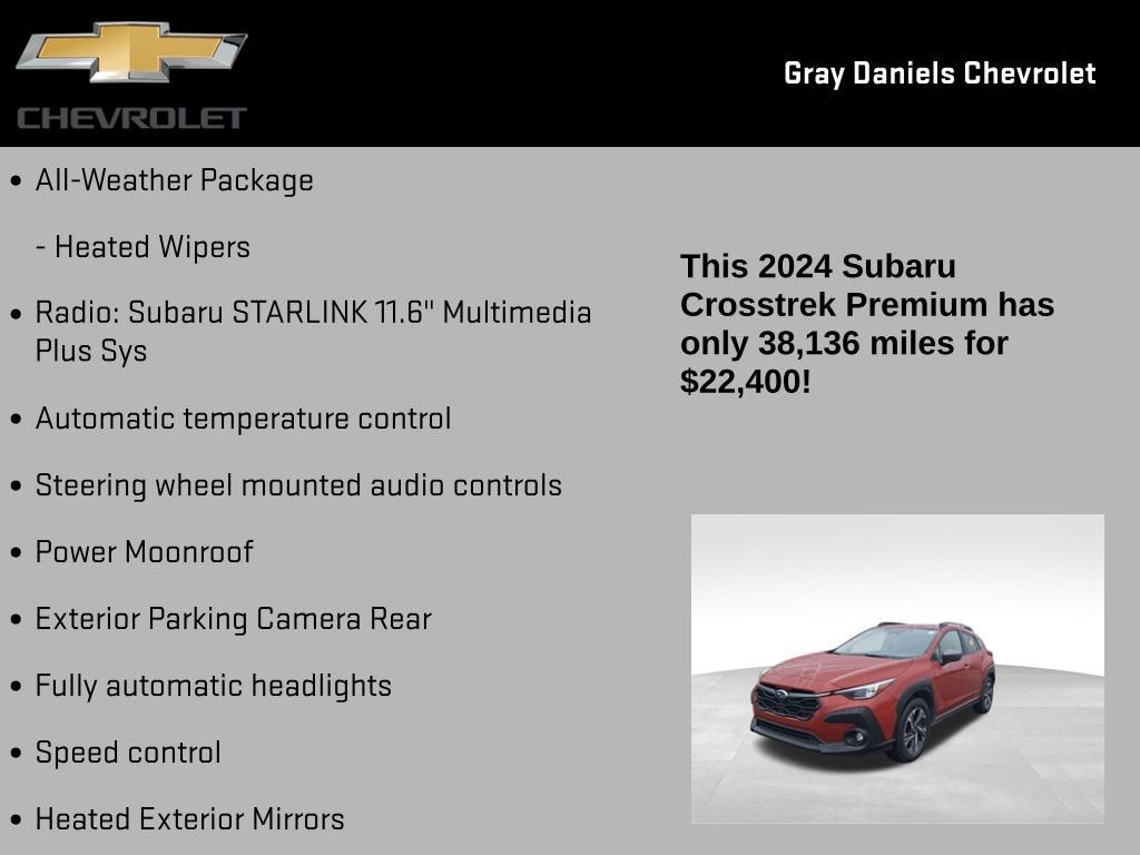 2024 Subaru Crosstrek Premium