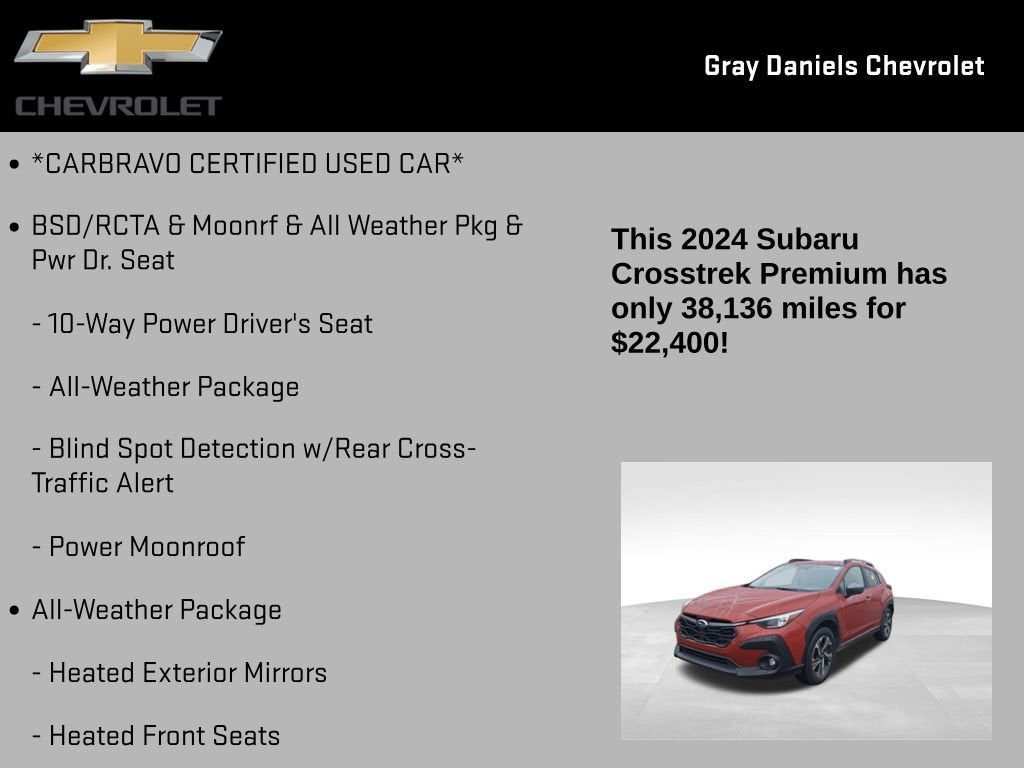 2024 Subaru Crosstrek Premium