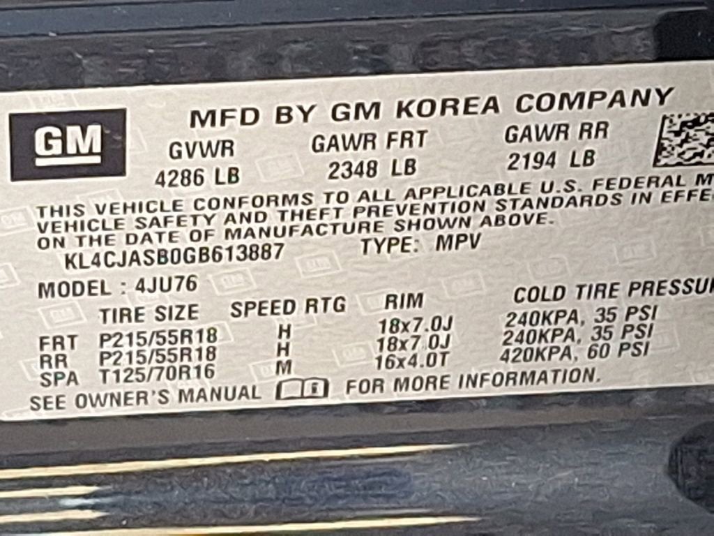 2016 Buick Encore BASE