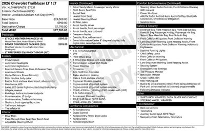 2026 Chevrolet Trailblazer LT
