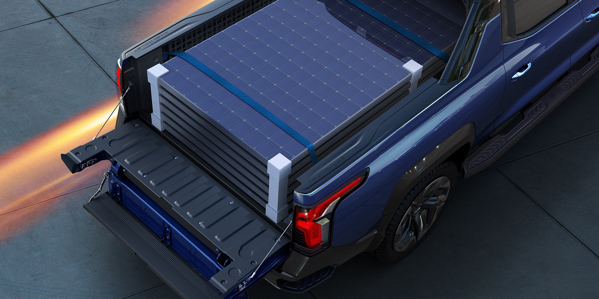 Image of EV Silverado Midgate