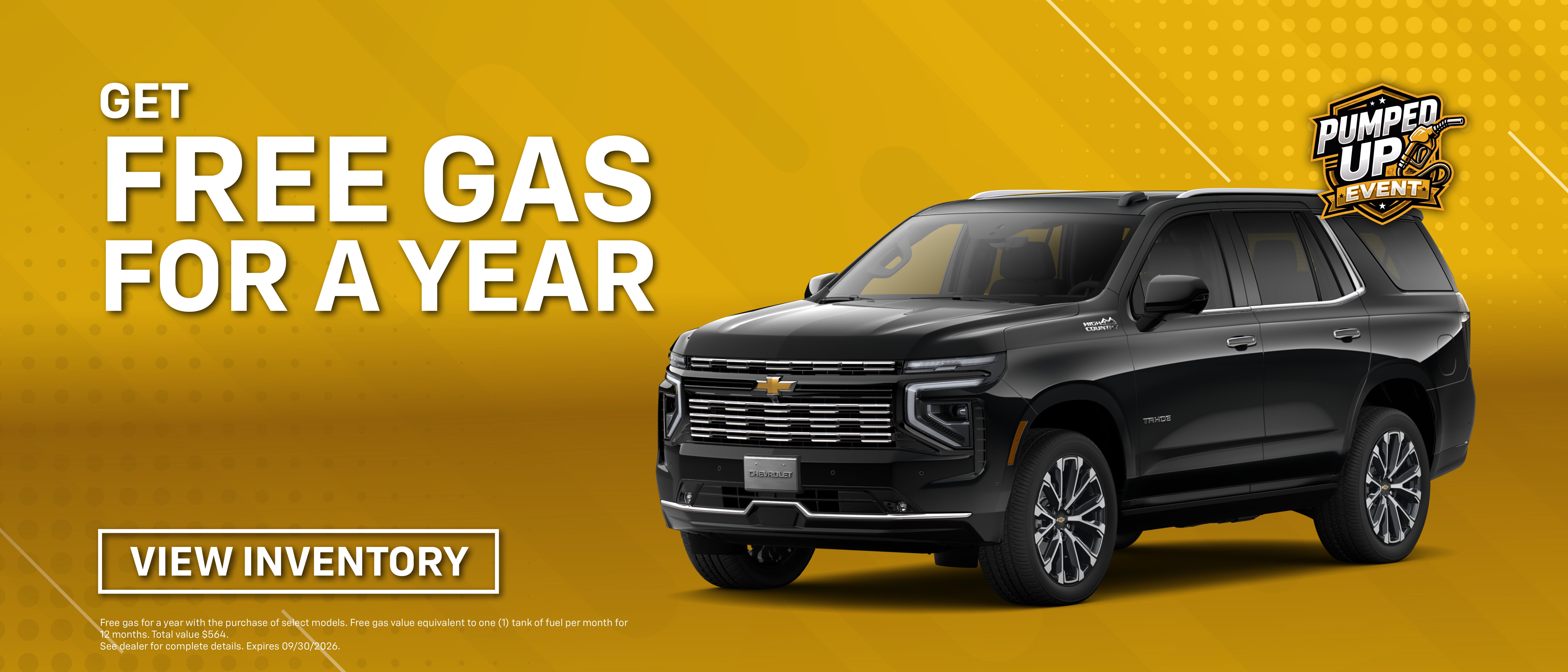 Free Gas For a Year