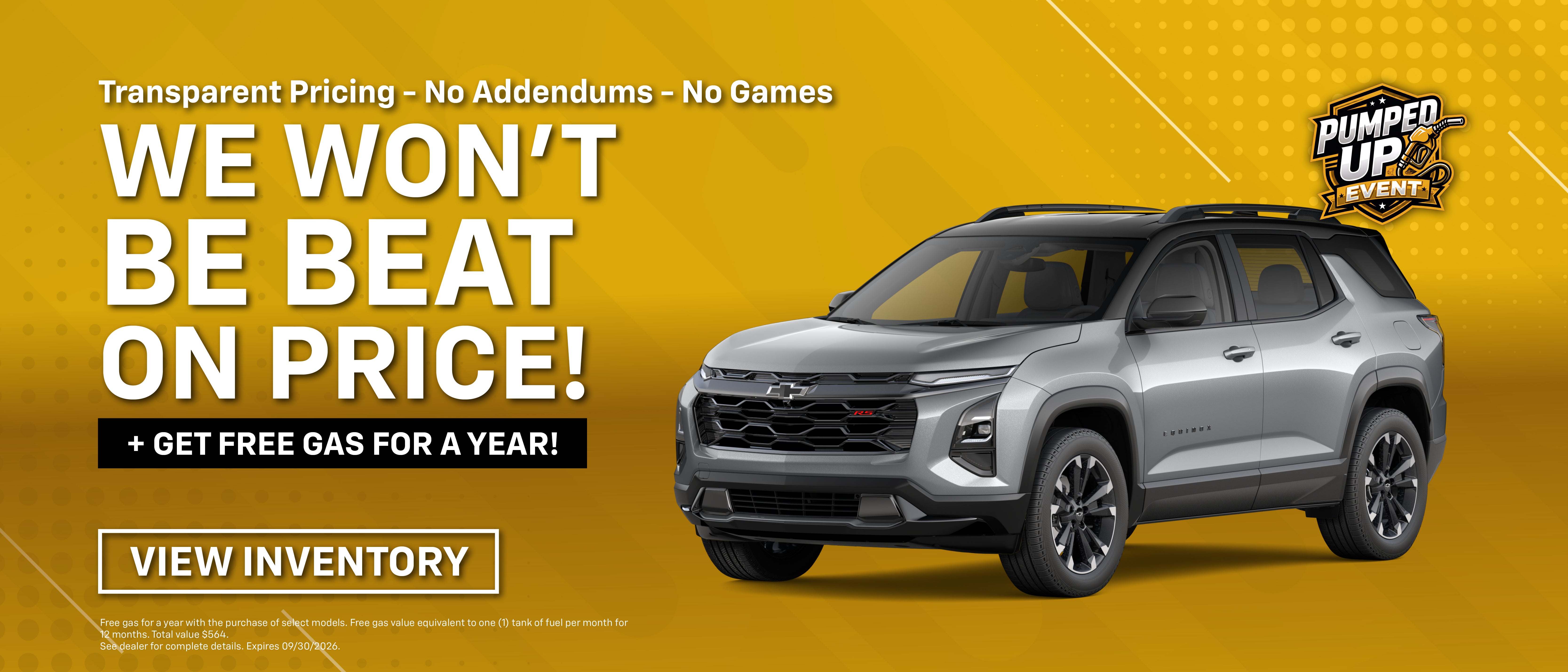 Free Gas For a Year