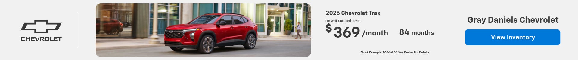2026 Chevrolet Trax Offer